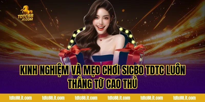 Kinh nghiệm và mẹo chơi Sicbo TDTC luôn thắng từ cao thủ
